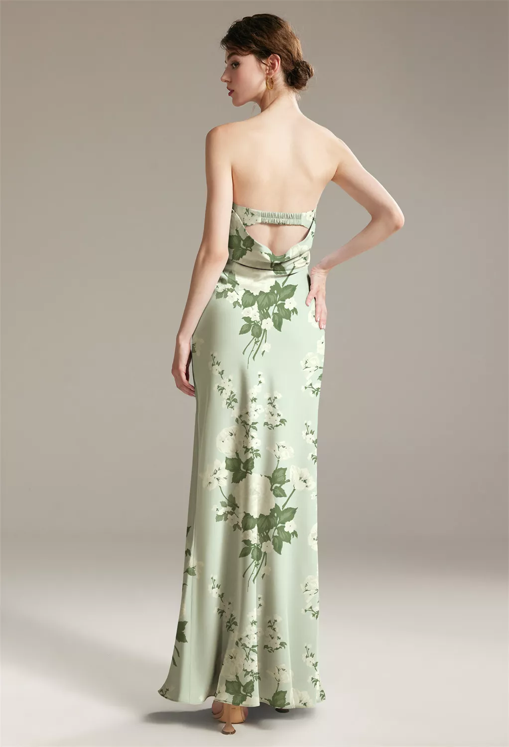 AW Fogbow Mottled Moss Green  Bridesmaid Dresses